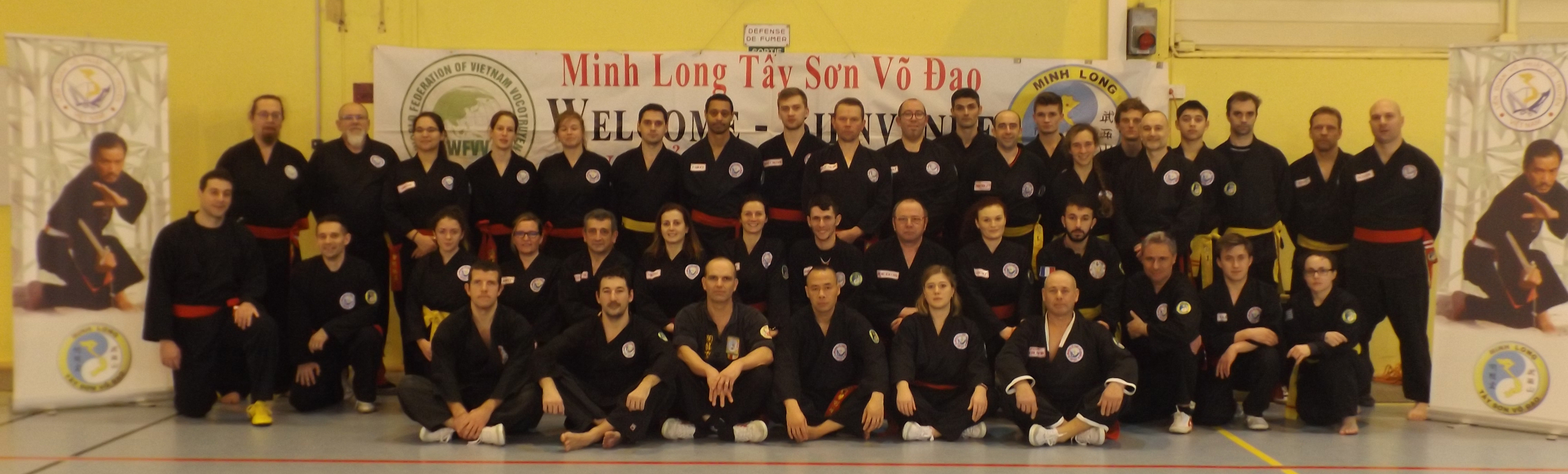 Photo groupe stage Minh Long Marolles