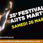Affiche festival des Arts Martiaux 2022