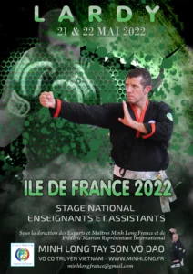 Affiche courrier Stage Lardy 2022