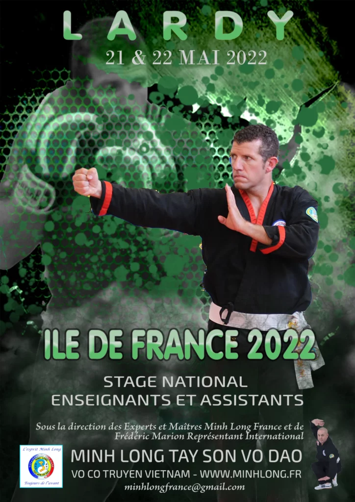 Affiche courrier Stage Lardy 2022