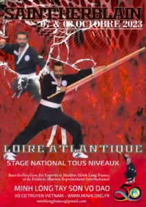 Stage national tous niveaux de la région Loire Atlantique organisé par le club de St Herblain