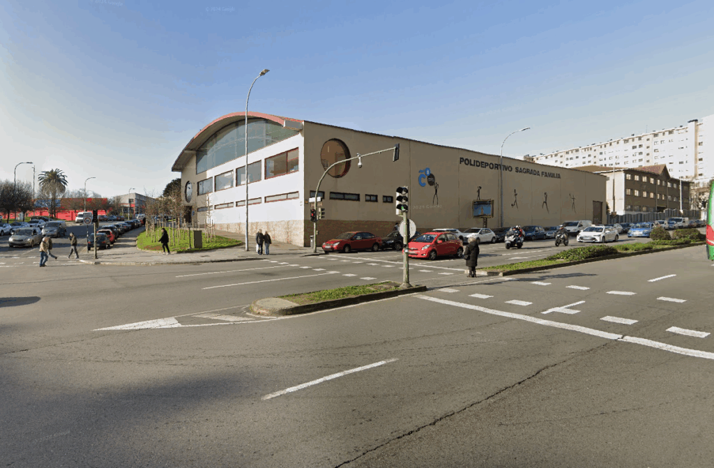 centre sportif municipal Segrada Familia - Corogne - Espagne