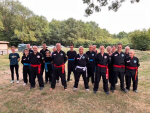 2025-08-19 Photo de groupe mini stage La Roche Posay