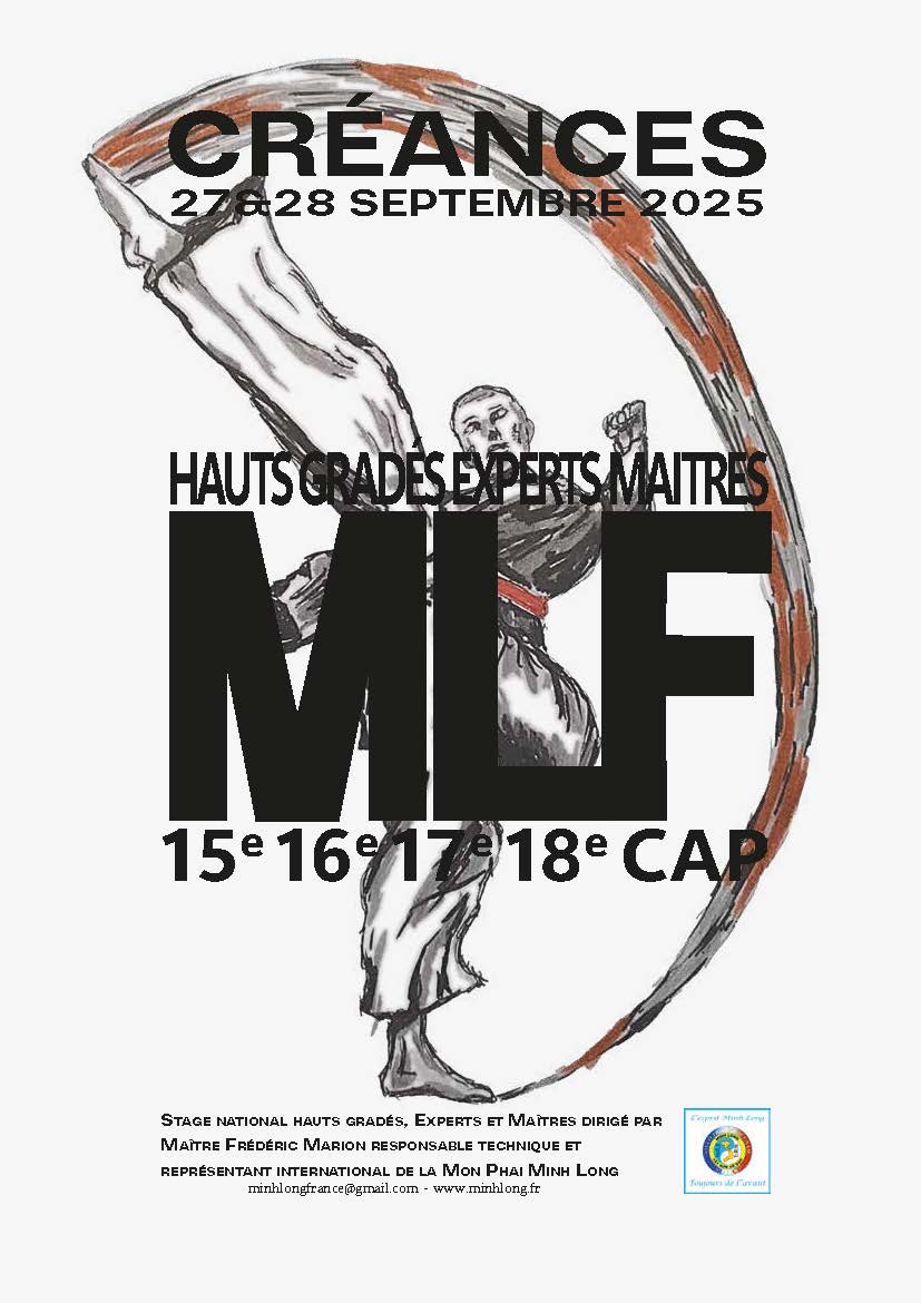 Affiche stage Hauts gradés 2025-2026