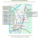 Carte des hébergements hôtels 86100 Châtellerault