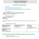 Informations diverses et hôtel coupe régionale nord MLF 2026