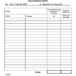 Fiche de présence au stage enseignants saison 2025-2026